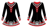 Niamh White Long Sleeve Dance Dress