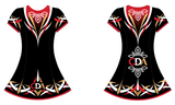 Curran Dance Academy Short Sleeve Dance Dress