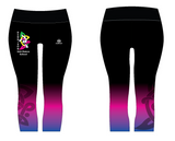 Dennison Irish Dance School LADIES 3/4 Length Capri leggings