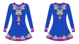 ⭐ NEW FOR 2026 ⭐ Dennison Irish Dance School Long Sleeve Dance Dress