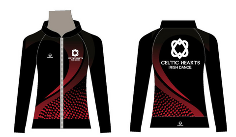 Celtic Hearts Bomber Style Studio Top