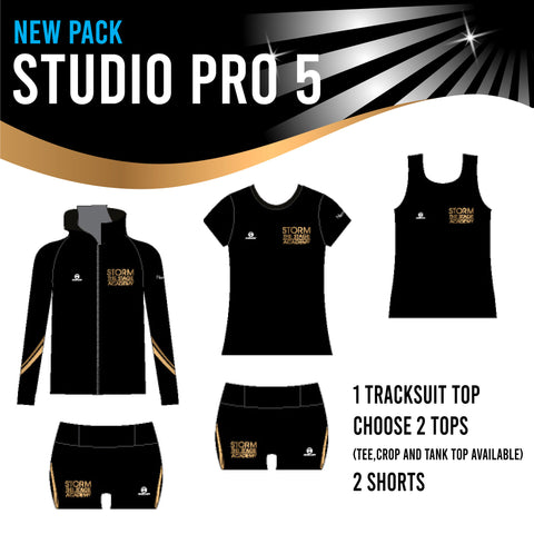 NEW STORM THE STAGE ACADEMY STUDIO PRO 5 Pack SP