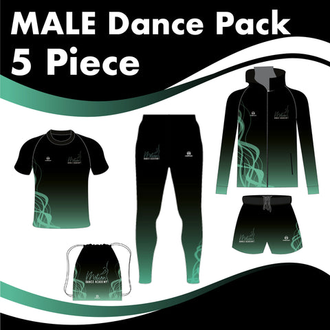 Motion Dance Academy Male 5 GARMENT ULTIMATE DANCE PACK