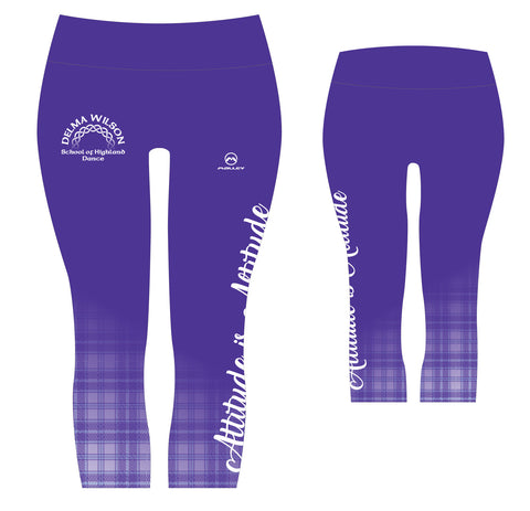 Delma Wilson 3/4 Length Capri leggings