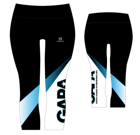 Godiva Academy 3/4 Length Capri leggings