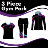 SAADI GYMNASTICS 3 GARMENT GYM PACK