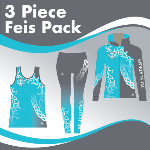 FD Academy 3 GARMENT IRISH DANCE PACK