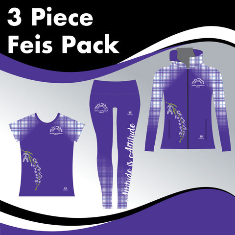 Delma Wilson 3 GARMENT IRISH DANCE PACK