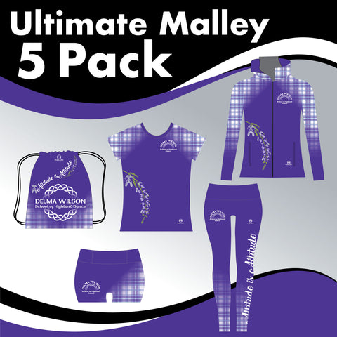 Delma Wilson 5 GARMENT ULTIMATE IRISH DANCE PACK