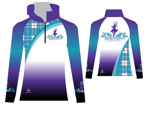 Kirknarra School Half Zip Tracksuit top
