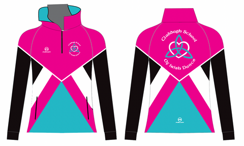 Claddagh School Half Zip Tracksuit top