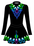 Peacock Academy Exquisite Leotard and Skirt