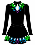Peacock Academy Exquisite Leotard and Skirt