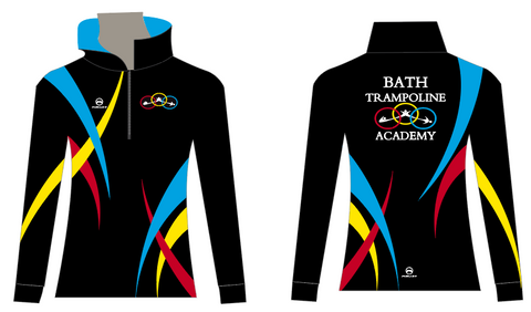 Bath Trampoline Half Zip Tracksuit top