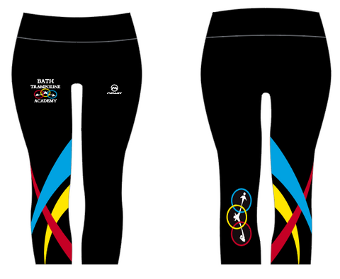 Bath Trampoline 3/4 Length Capri leggings
