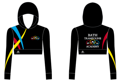 Bath Trampoline Cropped Hoody
