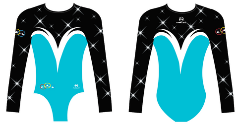 Bath Trampoline Long Sleeve Leotard