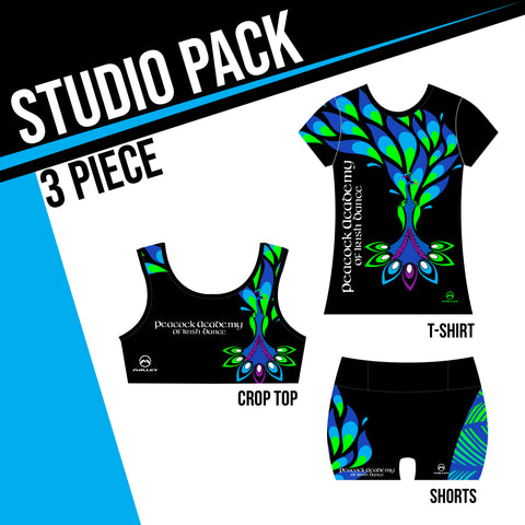 Peacock Academy STUDIO PACK 3 PIECE