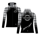 Delma Wilson Ladies Black Tracksuit top