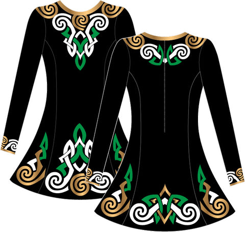 Aontacht Academy Long Sleeve Dance Dress