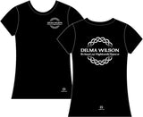 Delma Wilson Plain Black T-shirt